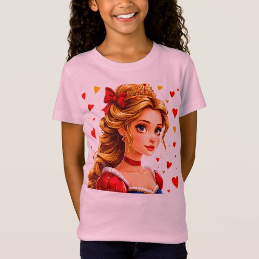 Mooie Prinses T-shirt (Voorkant)
