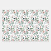 Mooie Prints van Floral Inpakpapier Vel (Voorkant 3)