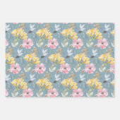 Mooie Prints van Floral Inpakpapier Vel (Voorkant 2)