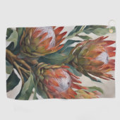 Mooie Protea Bloemen uit Zuid-Afrika Golfhanddoek (Horizontaal)