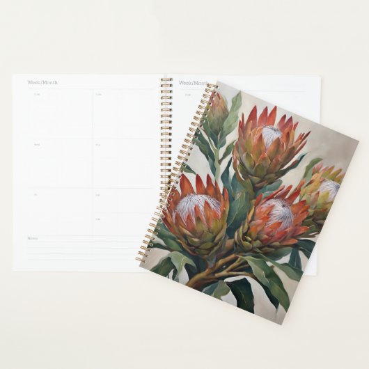 Mooie Protea Bloemen uit Zuid-Afrika Planner (Display)