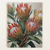 Mooie Protea Bloemen uit Zuid-Afrika Planner (Voorkant)