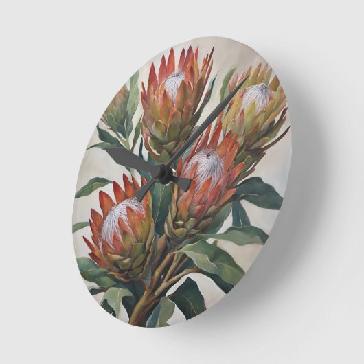 Mooie Protea Bloemen uit Zuid-Afrika Ronde Klok (Hoek)