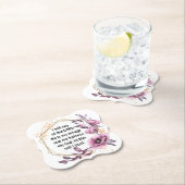 Mooie Psalm 91 Onderzetter van Floral Paper (Insitu)