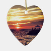 Mooie Puerto Vallarta Sunset Keramisch Ornament (Rechts)