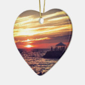 Mooie Puerto Vallarta Sunset Keramisch Ornament (Links)