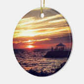 Mooie Puerto Vallarta Sunset Keramisch Ornament (Links)
