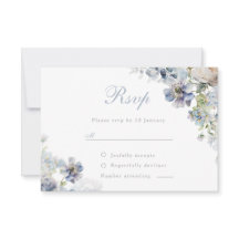 Mooie puistblauwe bloemen legant Wedding