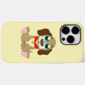 Mooie Pup Met Mooie Ogen Case-Mate iPhone Case (Achterkant (horizontaal))
