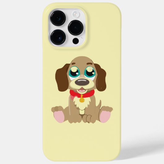 Mooie Pup Met Schattige Ogen Case-Mate iPhone Case (Achterkant)