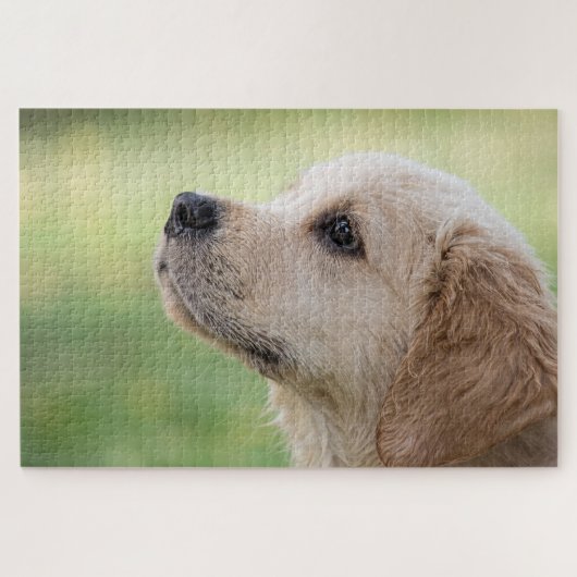 Mooie puppy hond legpuzzel (Horizontaal)