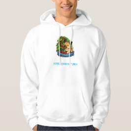 Mooie Puppy Koffie Oogst Hoodie