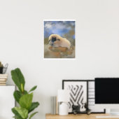 Mooie Puppy Poster (Thuiskantoor)