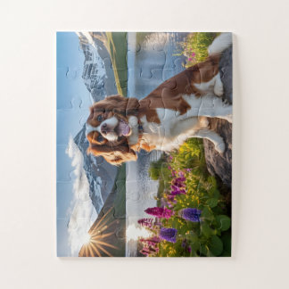 Mooie puzzel Cavalier hond