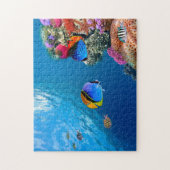Mooie puzzel voor koraal onderwater legpuzzel (Verticaal)