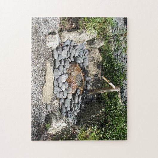 Mooie puzzle voor buitengebruik legpuzzel (Verticaal)