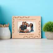 Mooie Quote Custom Paar Foto Naam Liefde Gegraveerde Lijstjes