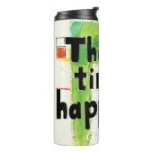 Mooie quotes NO.1 Thermische Tumblers Thermosbeker (Gedraaid links)