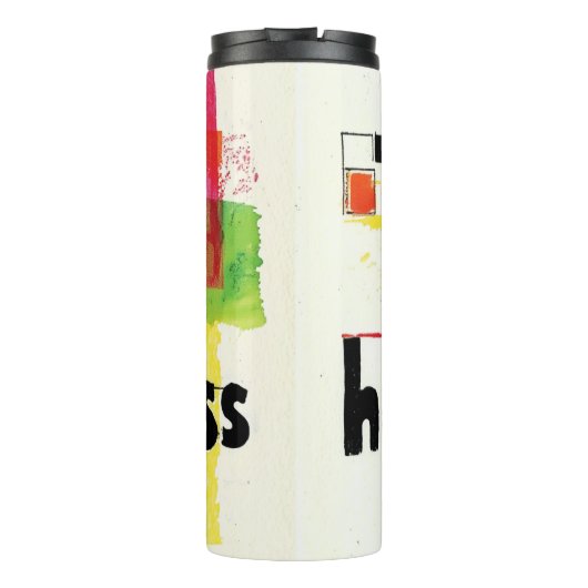 Mooie quotes NO.1 Thermische Tumblers Thermosbeker (Achterkant)