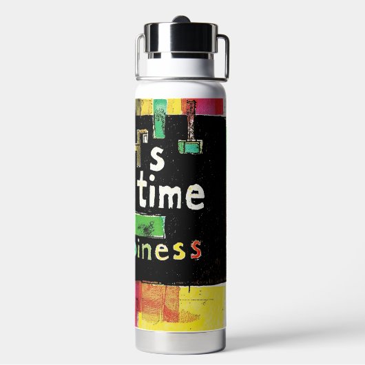 Mooie quotes NO.2 Waterfles (Achterkant)