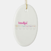 Mooie races keramisch ornament (Rechts)