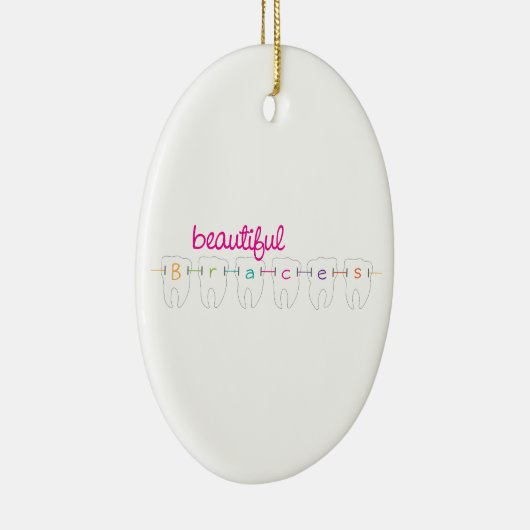 Mooie races keramisch ornament (Rechts)