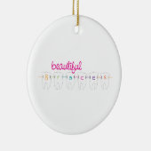 Mooie races keramisch ornament (Rechts)