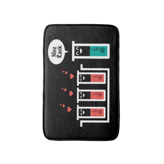 Mooie rack badmat (Voorkant Verticaal)