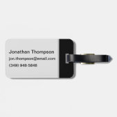 Mooie rack bagagelabel (Achterkant horizontaal)