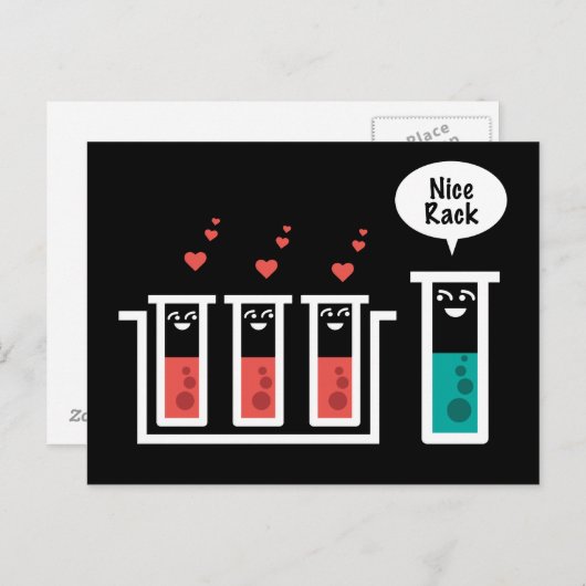 Mooie rack briefkaart (Voorkant / Achterkant)