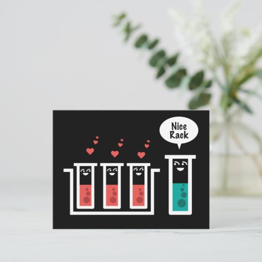 Mooie rack briefkaart (Staand voorkant)