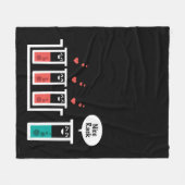 Mooie rack fleece deken (Voorkant (Horizontaal))