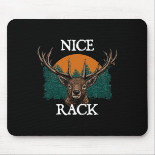 Mooie Rack Hertenjacht Eland Jager Dieren Stalking Muismat