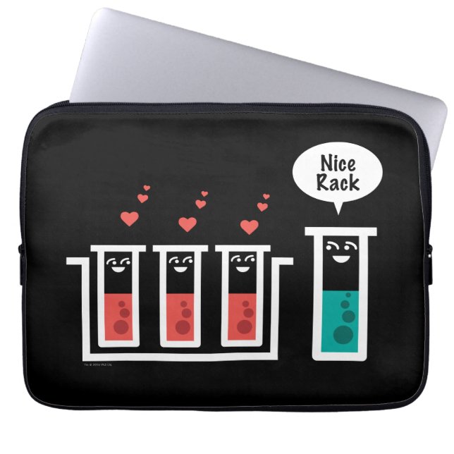 Mooie rack laptop sleeve (Voorkant)