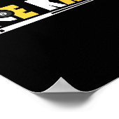 Mooie Rack Pool Biljart Speler Funny 2 Poster (Hoek)