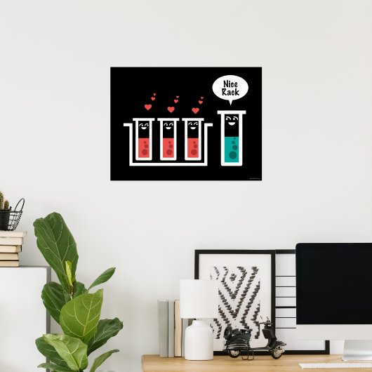 Mooie rack poster (Thuiskantoor)