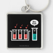 Mooie rack sleutelhanger (Voorkant)