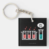 Mooie rack sleutelhanger (Voorkant)