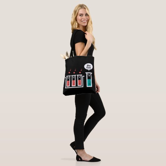 Mooie rack tote bag (Op model)