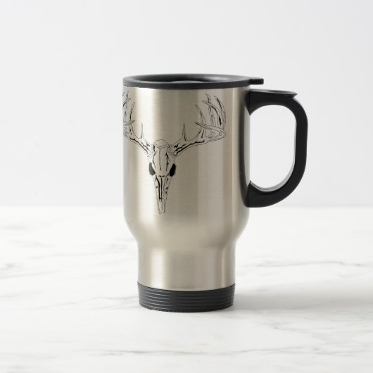 Mooie Rack-Trophy Buck-Deer Rack Reisbeker (Rechts)
