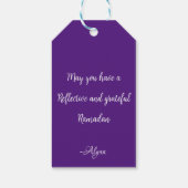 Mooie ramadan Mubarak cadeau-labels Cadeaulabel (Achterkant)