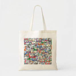 Mooie Ramen Jigsaw Puzzle Canvas tas