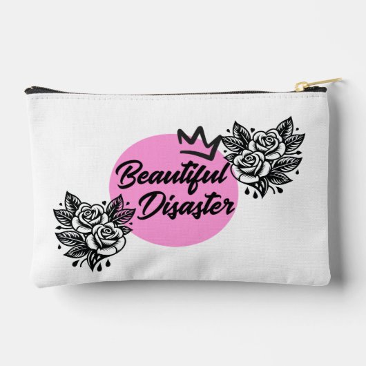 Mooie ramp make-up zakje etui (Achterkant)