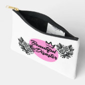 Mooie ramp make-up zakje etui (Open)