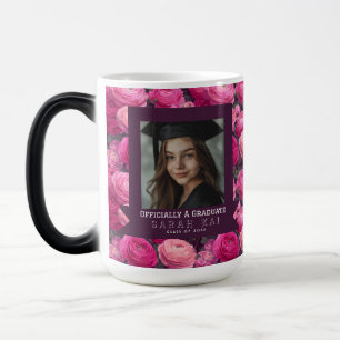 Mooie Ranunculus Bloemenschool Afgestudeerd Magische Mok