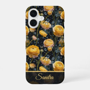 Mooie Ranunculus-herinnering voor jubileum met naa iPhone 16 Hoesje