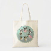 Mooie Rat Terrier Vrouwtje Tote Bag (Voorkant)