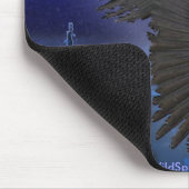MOOIE RAVEN & Moon Mousepad Muismat (Hoek)