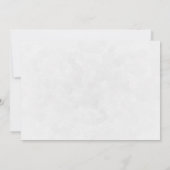 Mooie Raven zittend op een tak Save The Date (Achterkant)