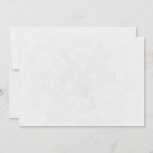 Mooie Raven zittend op een tak Save The Date (Achterkant)